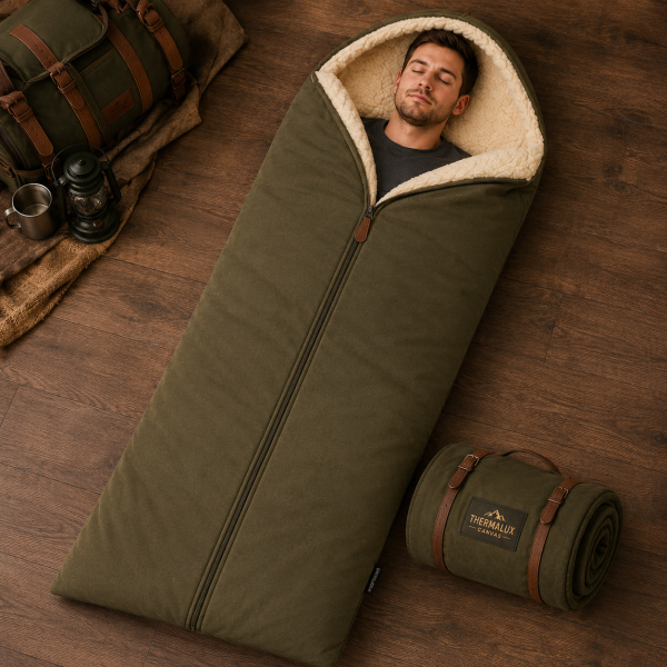 Thermalux Canvas Adult Thermal Sleeping Bag