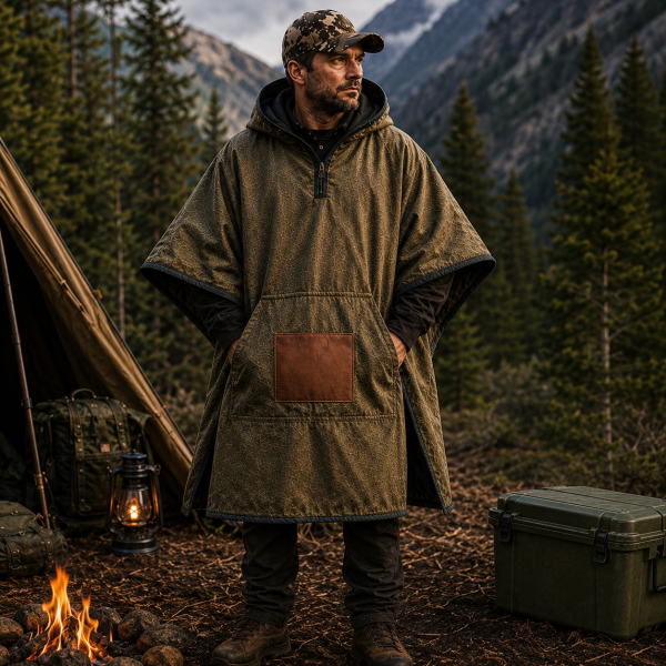 ChatGPT Image Jul 13, 2026, 09_50_16 PM Thermalux Canvas Hunting Poncho